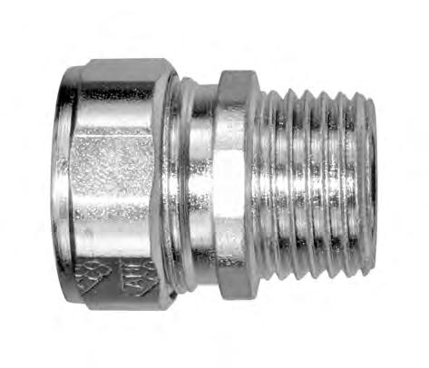 Strain Relief Cord Connectors 9 Industrial specification grade, screw machined steel, zinc plated Provides a UL liquid tight and strain relief termination for flexible type, neoprene, vinyl, or PVC