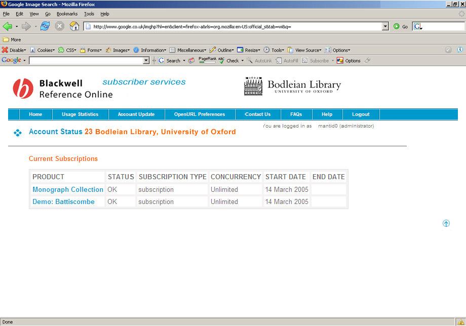 Library Services Librarian access only area Download ICOLC and COUNTER compliant reports Update your