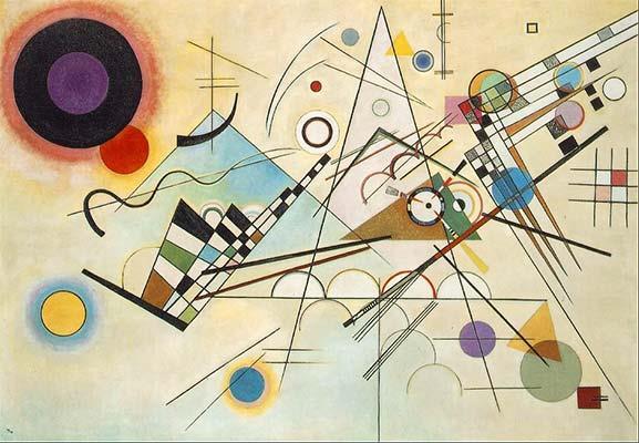 Composition VIII (1923) Slika 2: Wassily Kandinsky: Composition VIII. 1923. Solomon R.