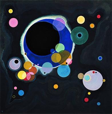 Several Circles (1926) Slika 3: Wassily Kandinsky: Several Circles. 1926. Solomon R.