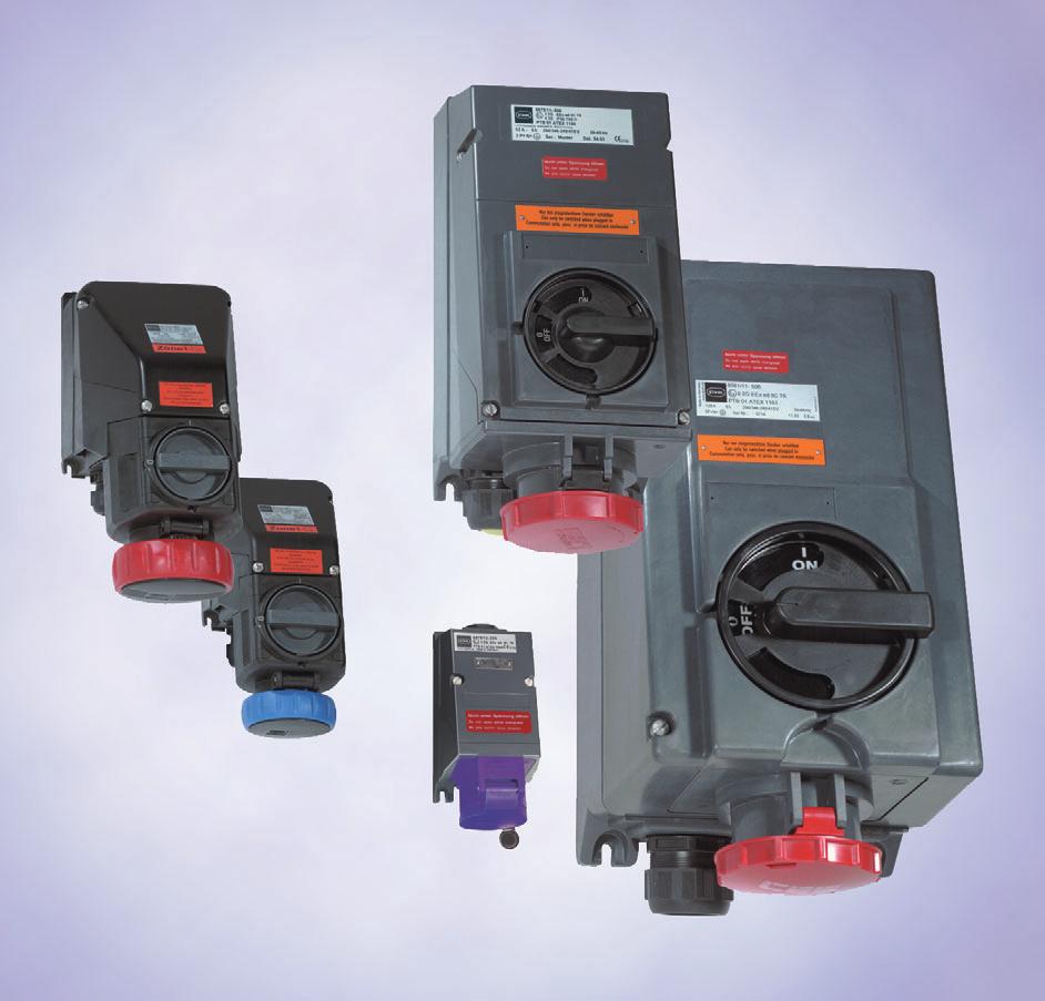8 Installation Equipment Plugs and Sockets SolConeX Series 7570, 7571 CES Series 7575, 7579, 7581 10342E00 The plugs and sockets in the CES system comply with IEC/EN 60 309-1/ -2 (CEE).