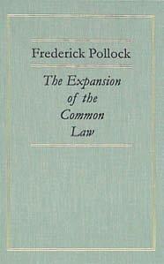 A Collection of Sir Frederick Pollock s Lectures from Columbia University Hardcover 2000 ISBN 9781584770435 $60.