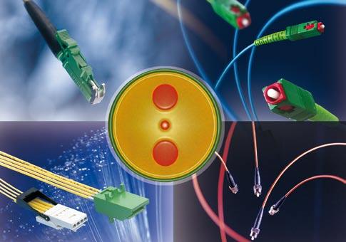 polarisation-maintaining assemblies Application HUBER+SUHNER high-speed optical links can be used in a range of applications including: sensors fiber optic gyroscopes (FOG) interferometry fiber