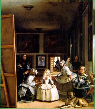 Fig. 1. Velázquez Las Meninas that there are pictorial meanings.
