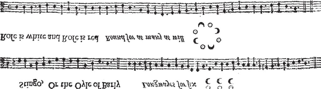 MUSIC Playford 1651, p.10 1 O 1 1 : 1 O 1 1 : 1 O 1 1 Playford 1651, p.37 1 O 1 1 : 1 O 1 1 Example 5. John Playford (London 1651) The english Dancing master.