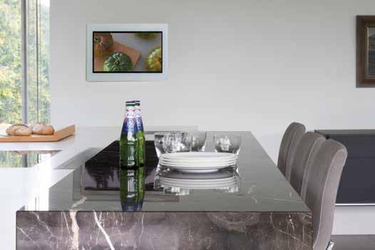 An Aquavision to complement every room With screen sizes from 16" to 85" and a choice of glass colours, there is an Aquavision to blend into every room setting.