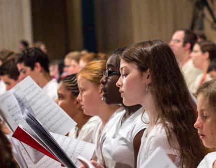 Festival and Mass for singers grades 4-12.