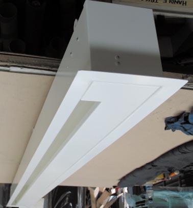 Electric Projection Screens Accessories Pre-Fix Housing A Gilkon innovation, the Pre-Fix Housing is designed to simplify the installation of Da-Lite Designer Contour, Contour and Cosmopolitan screens.