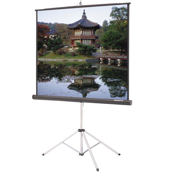 Tripod & Floor Standing Screens Picture King Heavy Duty Tripod Screens High quality professional tripod screens with borders and keystone eliminator standard.