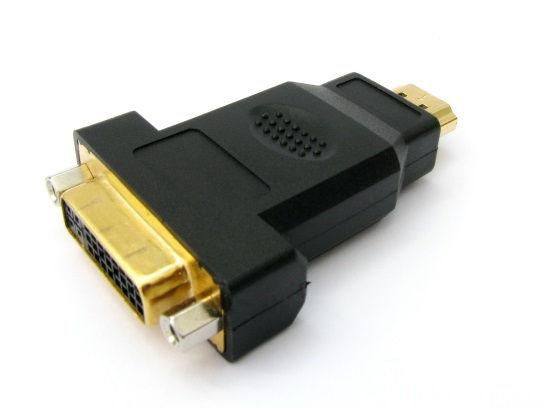 Digital Color Video Signal Protocols, Adapters An adapter with HDMI (male) and DVI