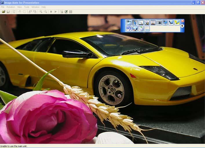 Image Mate for Presentation With Live P30 image running in a window on