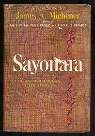 MICHENER, James A. Sayonara. New York: Random House (1954). First edition.