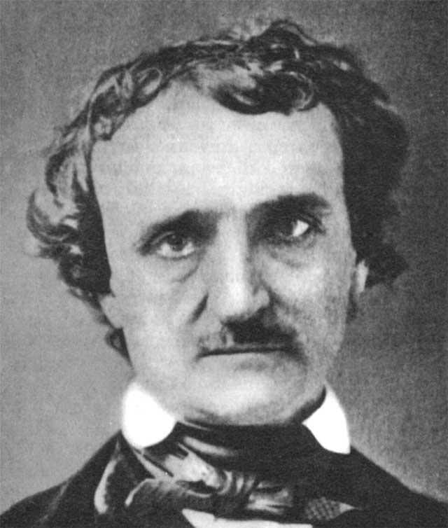 Poe is a romantic figure, the archetype of the extravagant genius, an