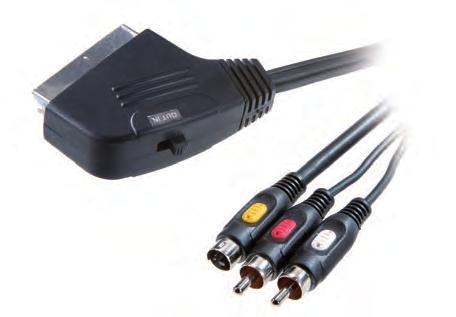 - Single shielded data cables - Signal flow can be set by the switch 9/110-N IN/OUT ctn qty. 5 EDP-No.