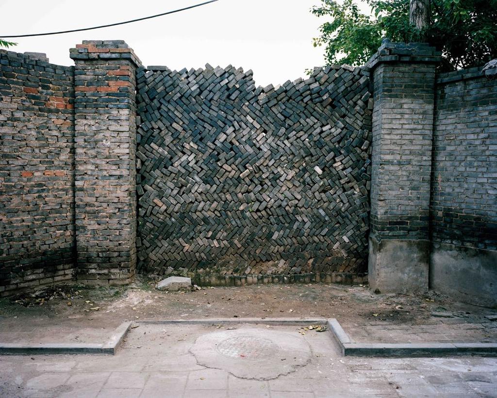 Brick wall,