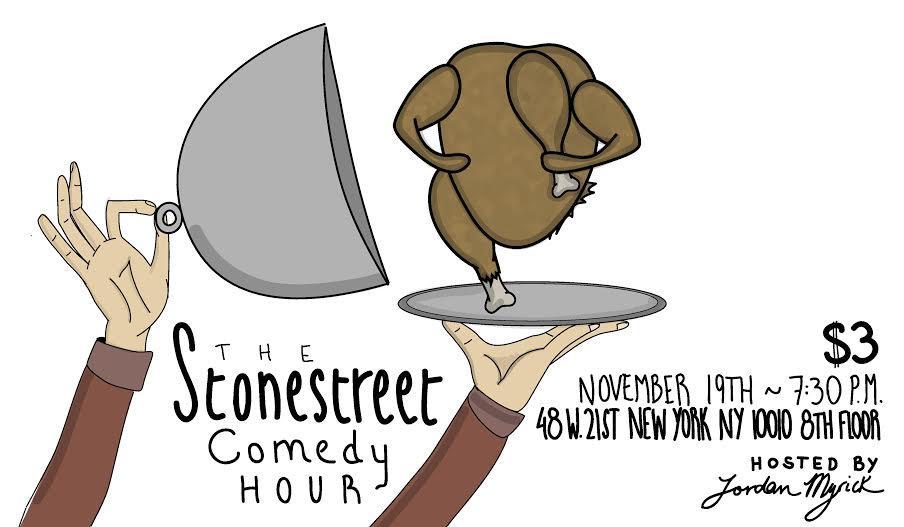 November 19th is the next Stonestreet Comedy Hour!