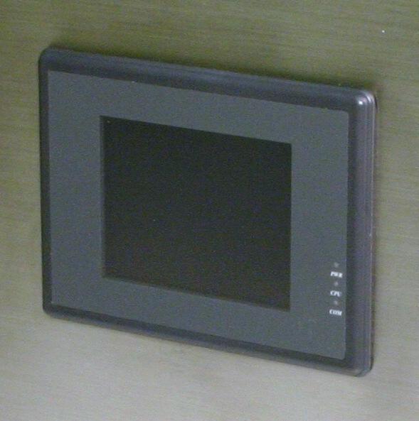Section 3 Configuration Interface A 6 color touch screen display provides the interface.