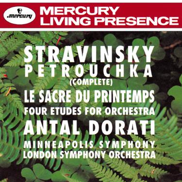 Release: SR-90219 (Grainger); SR-90439 (Coates) Date Released: 1993 434 331-2 SACD None Title: STRAVINSKY: Petrouchka (complete); Rite of Spring; 4 Etudes for Orchestra
