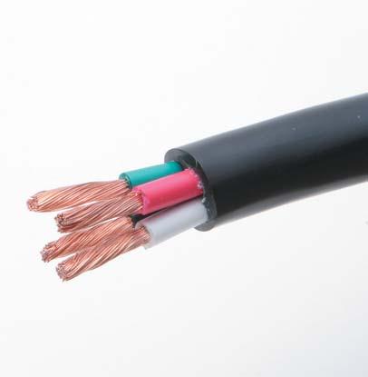 0.6/1kV PVC Insulated PVC Sheathed Flexible Power Cable KI CABLE Application of Product This cable is generally used for connecting mobile electric apparatus under AC 0.