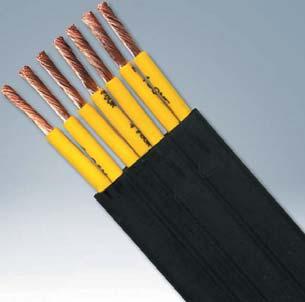 Elevator PVC Insulated Complex Rubber Sheathed Flat Cable KI CABLE