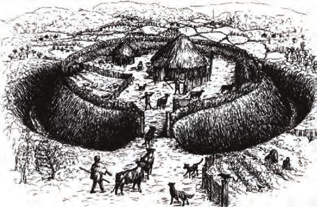 Feasting At Lughnasadh: A reconstruction of domestic space in early medieval Ireland Throughout the morning there is a stream of callers to the rath each paying respect to father at the entrance to