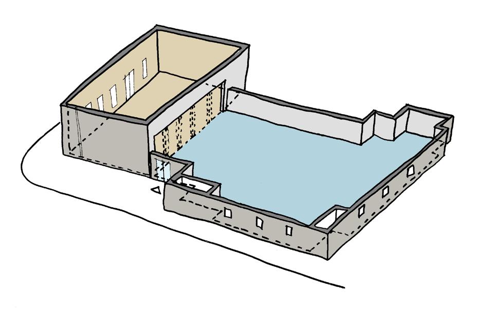 4.0 - Theatre shell space planning submission Auditorium box 'shell' Fit-out design subject to operator input Fit-out to be agreed through planning condition Structure, walls and doors subject to