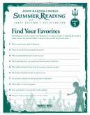 Explain to your students that Barnes & Noble started its summer reading program to offer kids a real reward for reading a chance to earn a free book. 3. Distribute the Summer Reading Journals.