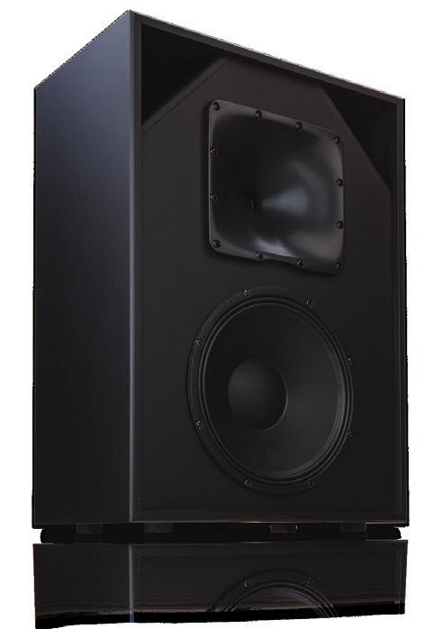 The SC-50 is a two-way, full-range screen channel loudspeaker with a passive crossover network.