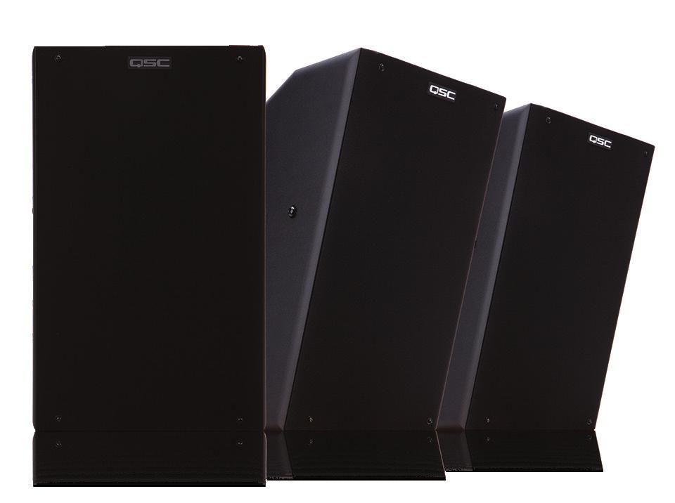 Its narrow width profile allows the enclosure to be unobtrusive in any small room cinema application.