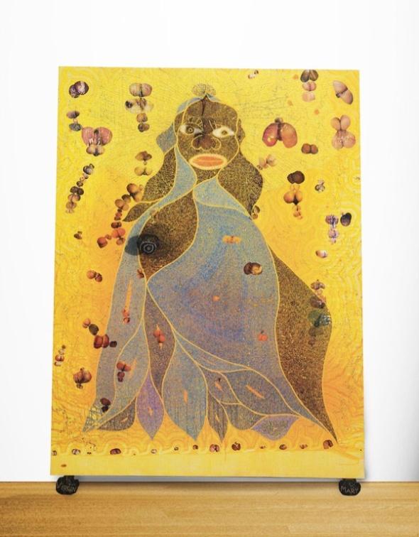beauty and loveliness have not disappeared altogether from Modern art, beauty remains respectable (Collings, 1999), the tension between beauty and ugliness, seen in Chris Offili s The Holy Virgin