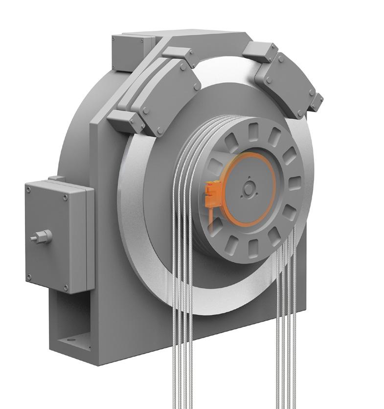 Encoders for Elevator Technology Bearingless Encoders for Direct Drives Direct drives designed as external rotor motors are available in various versions which are characterized by a