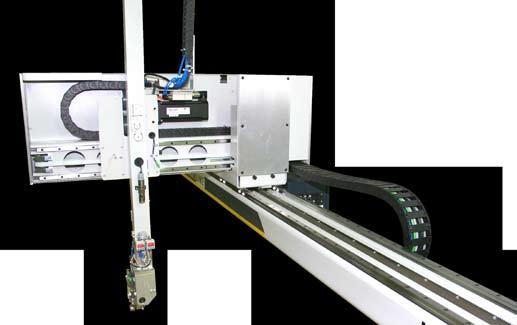 operations at injection moulding machines.