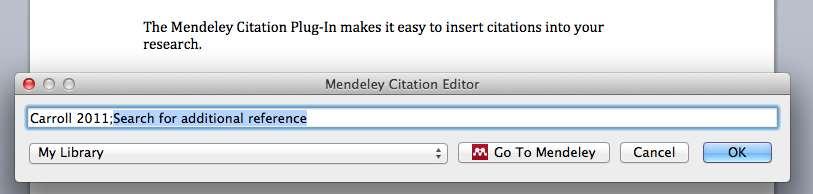 Editing and Adding to Citations 1.