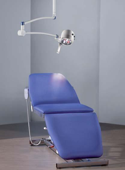 Astralite HD-LED Real Operating Lights for Large Movement Range Astralite is designed so that the lamp head can be positioned all the way around the couch to examine all parts of the patient.