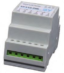 lighting/ screen controllers DIN rail mounting SY-KP-LV2-DIN HV2 High Voltage Dual Relay DIN