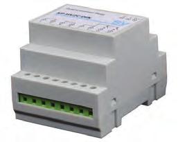 Control from SY Keypad output ports Simultaneous or independent control of mains power DIN rail