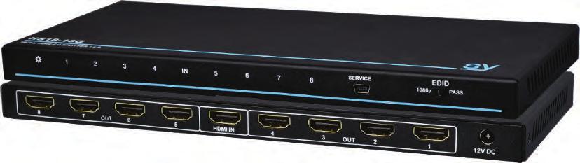 HDMI 1.4 4K 2K Signal re-clock and boost Data rates up to 10. SY-HS-14 4K 18 Gbps HDMI 2.