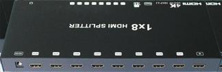 2 SX-SPE102 SX-SPE104 12 14 SX-SP03 (18 HDMI Splitter) SX-SPE108 18 Distribute 1 HDMI singal to 2 identical UTP outputs synchronously, with 1looping HDMI output Transmit over 50m single can be