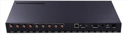 Any one of the four outputs can be turned off independently Support high definition resolutions, including: 1080p@60Hz@36 b/piels, 1080i, 720p and other standard video formats With panel button,
