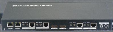 2 Wiring Diagram Incorporate HDBaseT technology Distribute 1Ultra HD HDMI signal to 4 identical HDBaseT outputs, with 1 loop HDMI output HDCP 2.2/1.