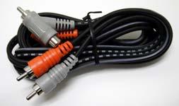 Converters Speaker Tap Two separate pairs of RCA Cables Male XLR to