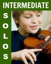 SOLOS INTERMEDIATE SOLO SERIES This series features stimulating titles arranged for Solo Instrument and Piano in progressive order of difficulty. Volume 1 is easier than Volume 2.