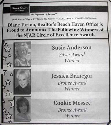C3: Best Real Estate Display Ad Black & White Third Place, Weekly The SandPaper