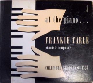 Frankie Carle at the Piano