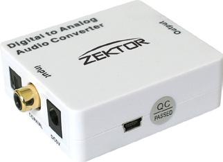 Products Z51 / Z51D Zektor s newest audio converter.