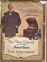 The History of the Edison Cylinder Phonograph #1 The phonograph was developed as a result of Thomas Edison's work on two other inventions, the telegraph and the telephone.