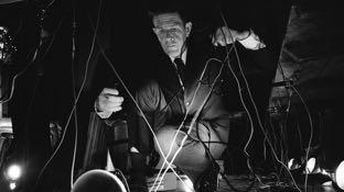 JOHN CAGE 1939 Imaginary Landscape #1 - records of audio test tones played on two variable speed turntables, with percussion and piano. "It's not a physical landscape.