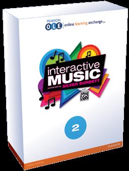 music notation, audio, video, animated instruction, and more.