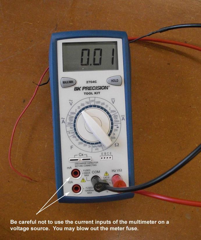 Using the Multimeters We use a variety of multimeter makes and models in class. They are all very similar.