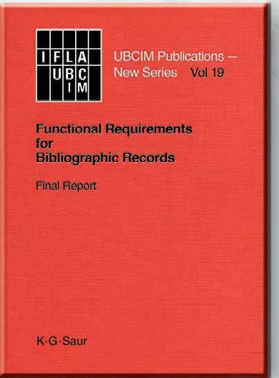 Functional Requirements for Bibliographic Records (FRBR) Functional Requirements for Bibliographic Records (FRBR) is a conceptual entity-relationship model for relating
